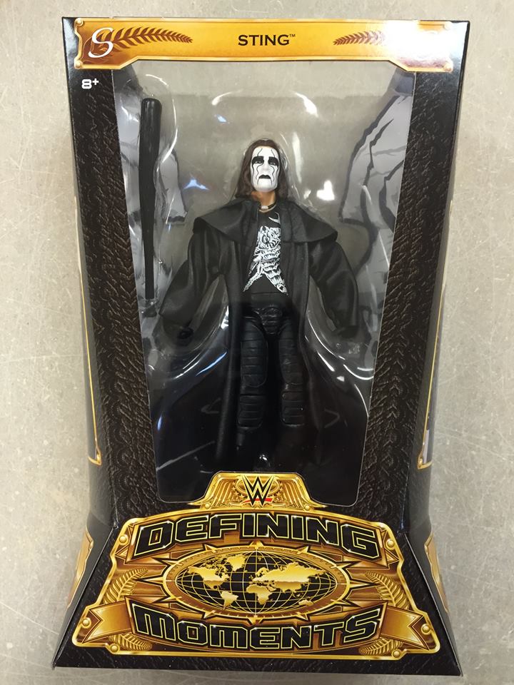 ToySpotting: Mattel WWE Defining Moments - Sting [2015] - WCW 