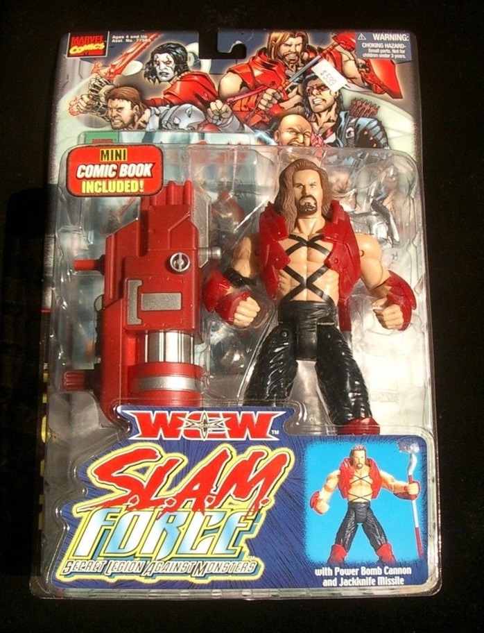 WCW  Find of the Day: Full Set of WCW S.L.A.M. Force Figures