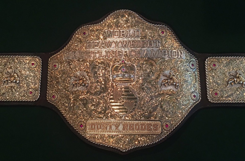 crumrine big gold belt