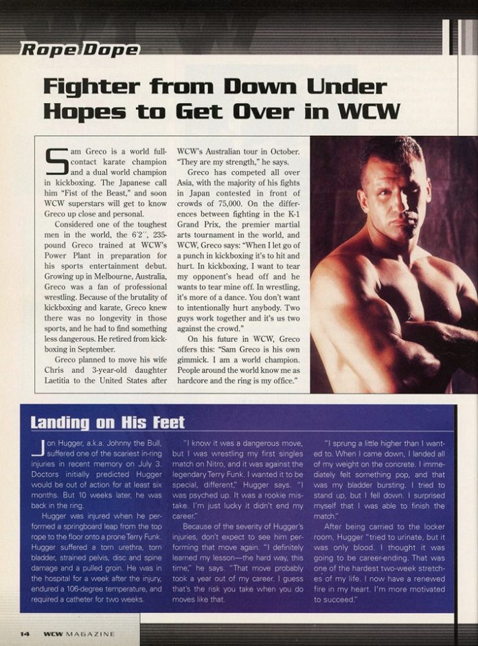 Full Magazine Scans: WCW Magazine #67 [November 2000] - WCW Worldwide