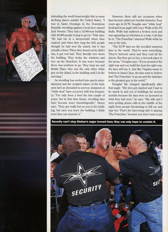 Full Magazine Scans Wcw Magazine November Wcw Worldwide