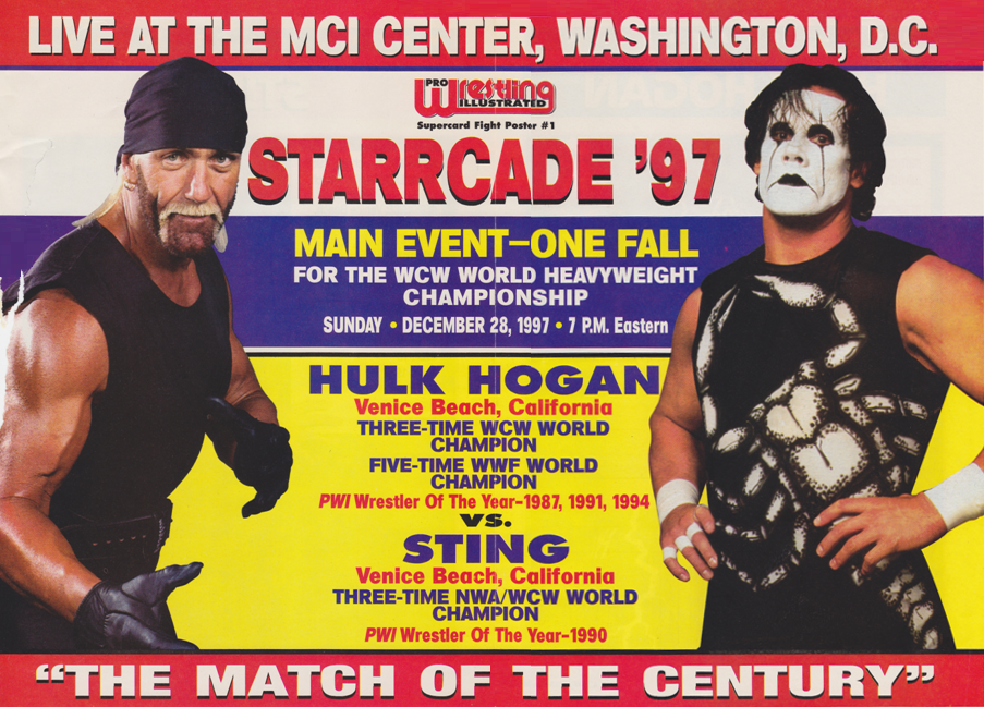 Starrcade 1997 discount sting vs hogan