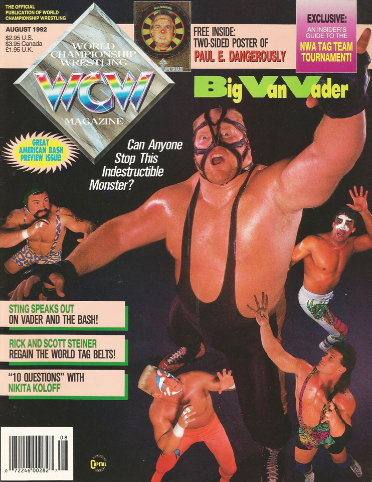 Full Magazine Scans: WCW Magazine [August 1992] - WCW Worldwide