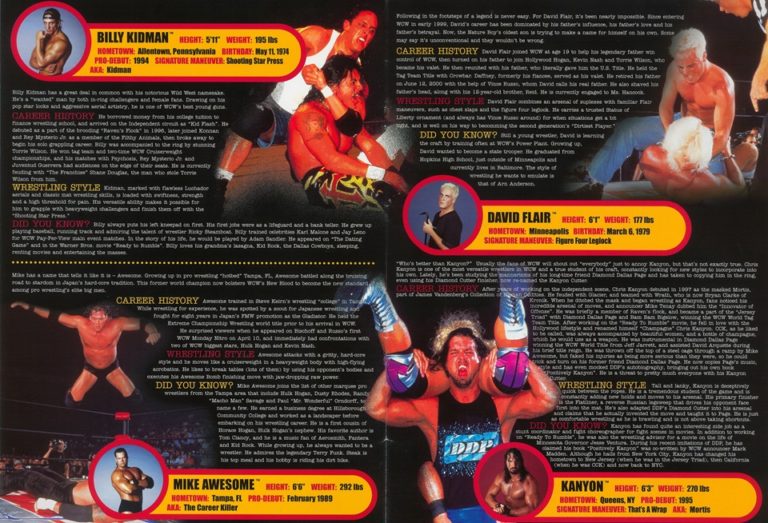 Full Magazine Scans: WCW Australia Tour Program [2000] - WCW Worldwide