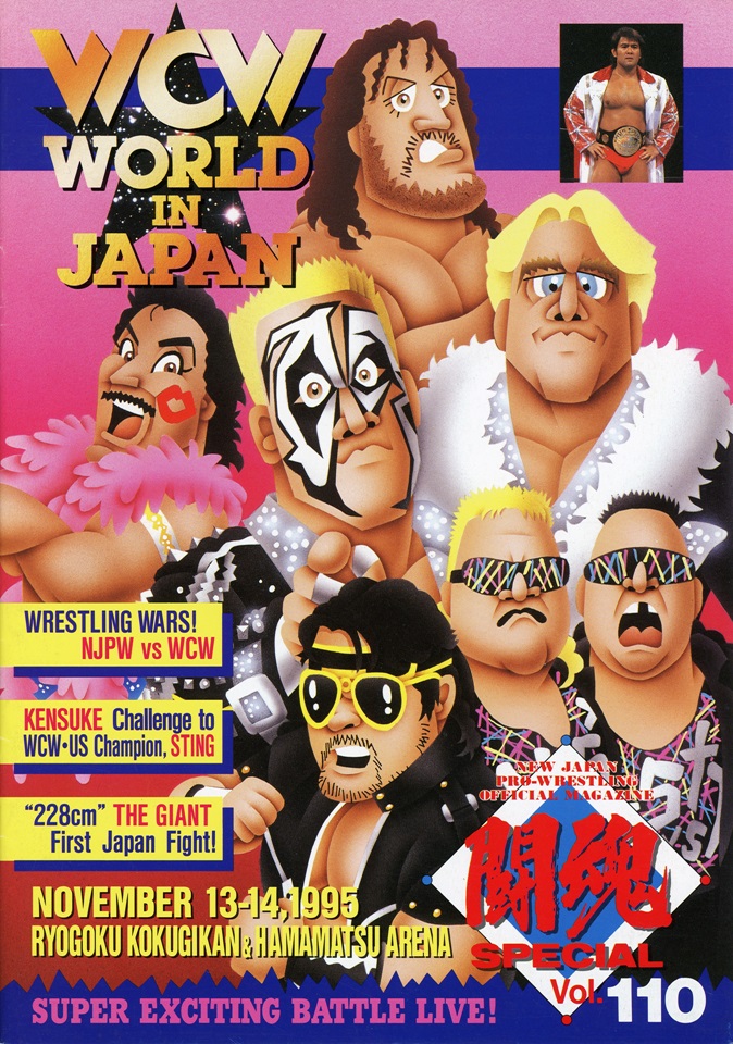 WCW World Championship Wrestling Magazine # 4 June 1995 Sting Cover 