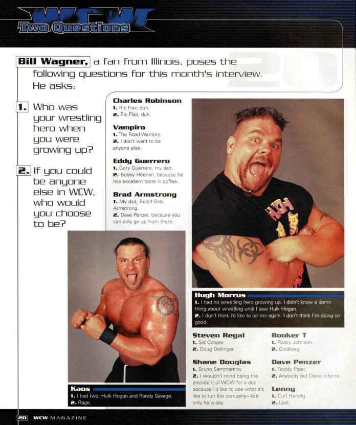 Full Magazine Scans Wcw Magazine 55 [november 1999] Wcw Worldwide